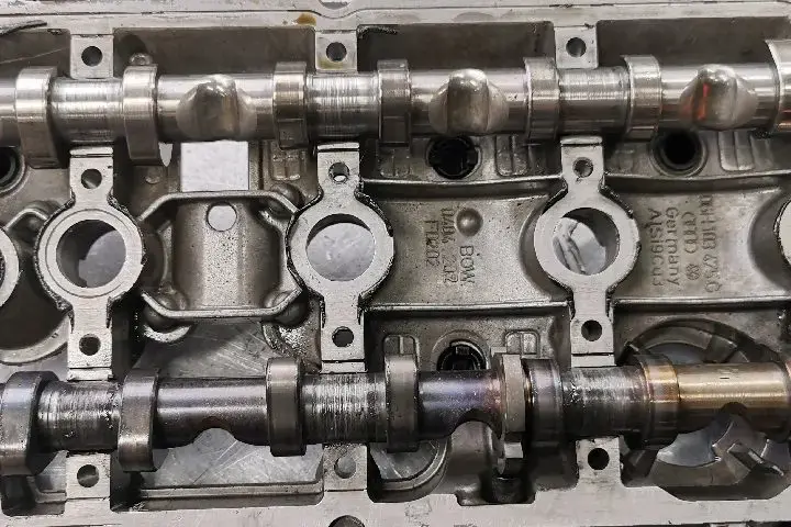 Festgefressener Zylinderkopf